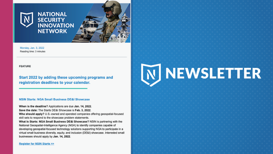 NSIN Newsletter Jan. 3, 2022